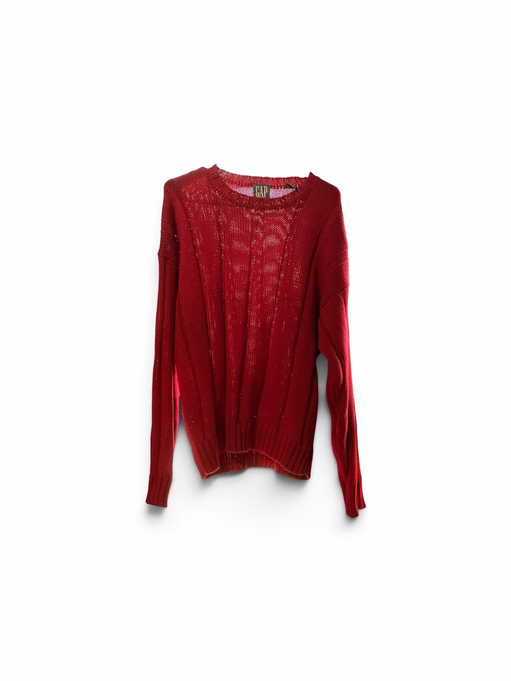 GAP Red Crewneck Sweater